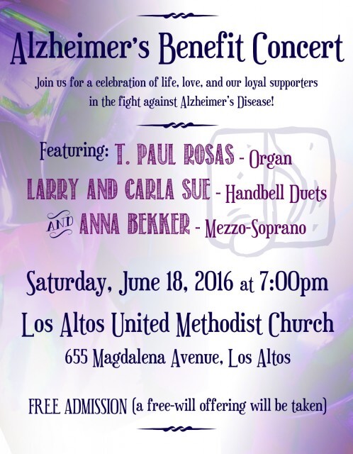 Alzheimers Concert Poster 2016