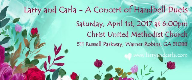 Larry and Carla - Handbell Concert in Warner Robins, GA