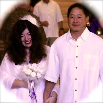 Larry and Carla - Long-distance relationship ldr couple -Wedding photo