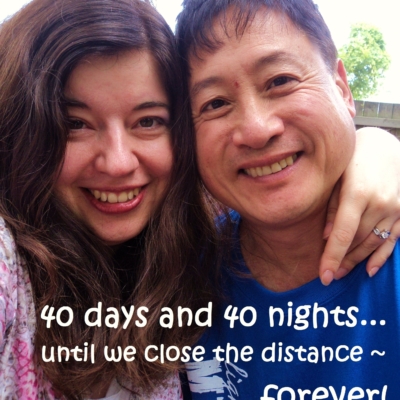 40 days and 40 nights until we close the distance