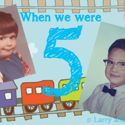 Larry and Carla - When we were 5!