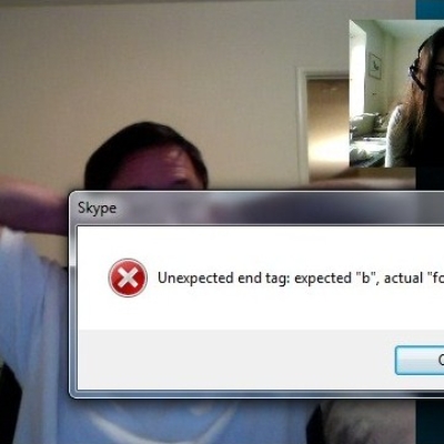 LDR problems - Skype error