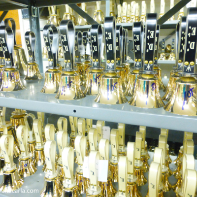 Malmark handbells at the factory in Pennsylvania