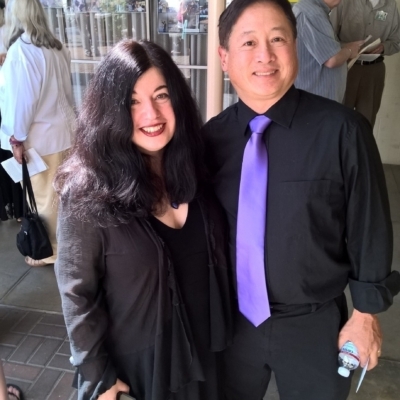 Handbell duo Larry and Carla at Magnolia Presbyterian Church, Riverside, California - March 2015
