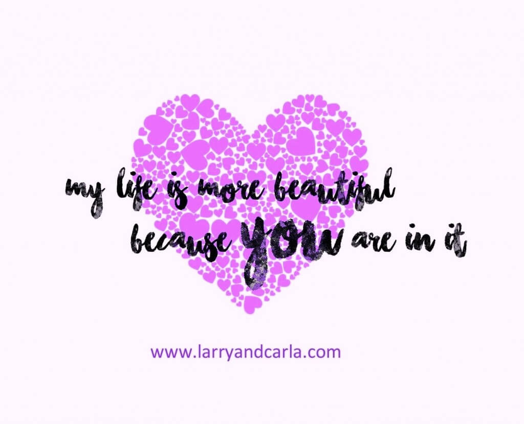 Our long-distance relationship - my life is more beautiful because you are in it