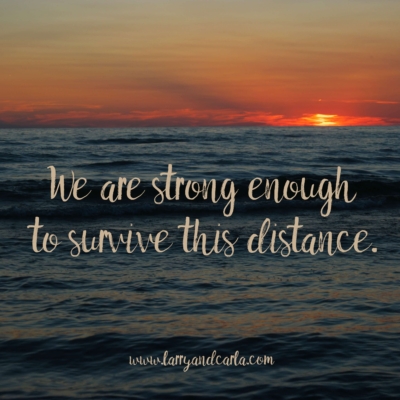 LDR quotes - Strong Enough to Survive the Distance