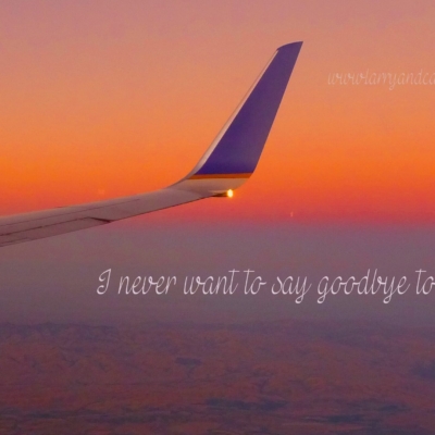 long-distance relationship LDR quote - I never want to say goodbye to you final