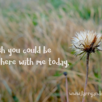 long-distance relationship LDR quote - I wish you were here with me today