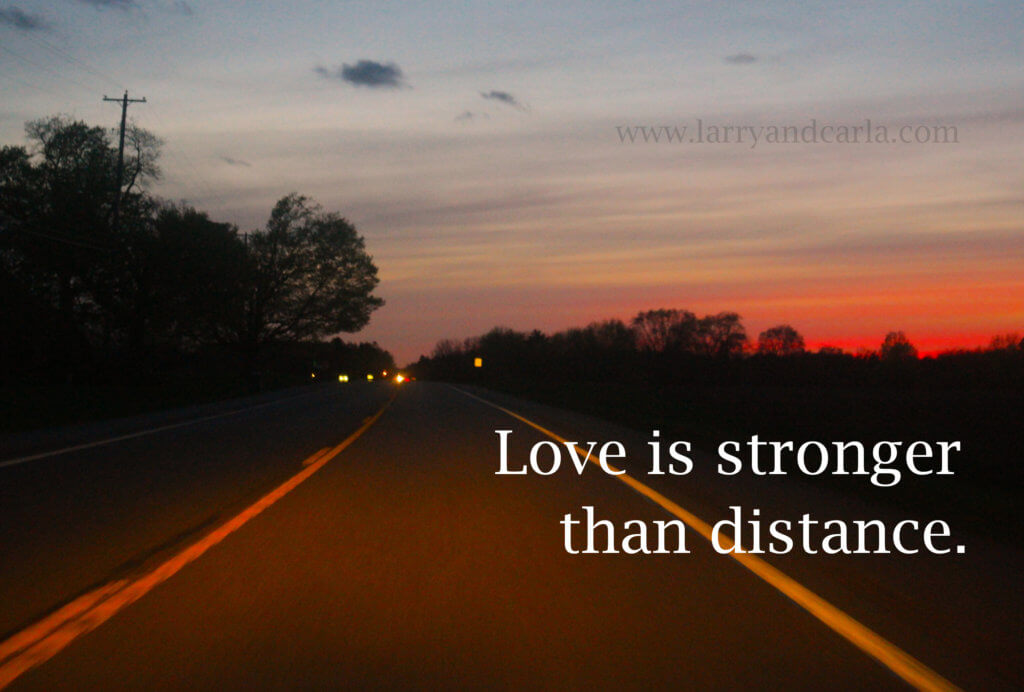 Images of distance love