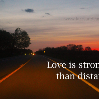 long-distance relationship LDR quote - love is stronger than distance