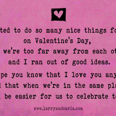 long-distance relationship LDR quote - Valentine's Day