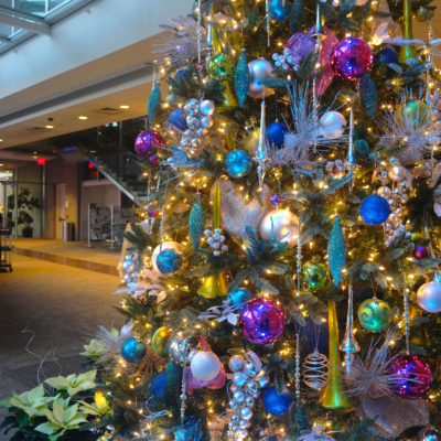 Christmas tree at the Van Andel Institute, Grand Rapids