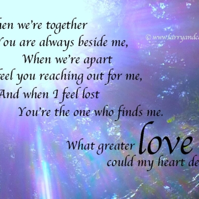 long-distance relationship LDR quote - what greater love