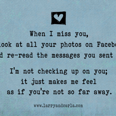 long-distance relationship LDR quote - When I miss you