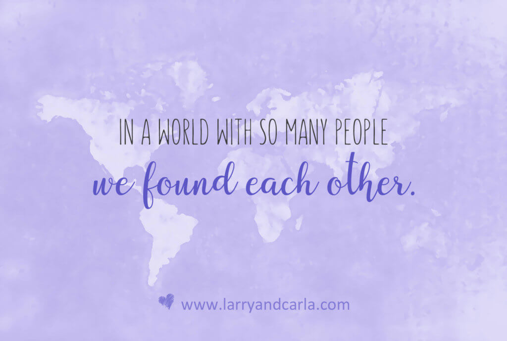 Actions speak louder than words in long-distance relationships