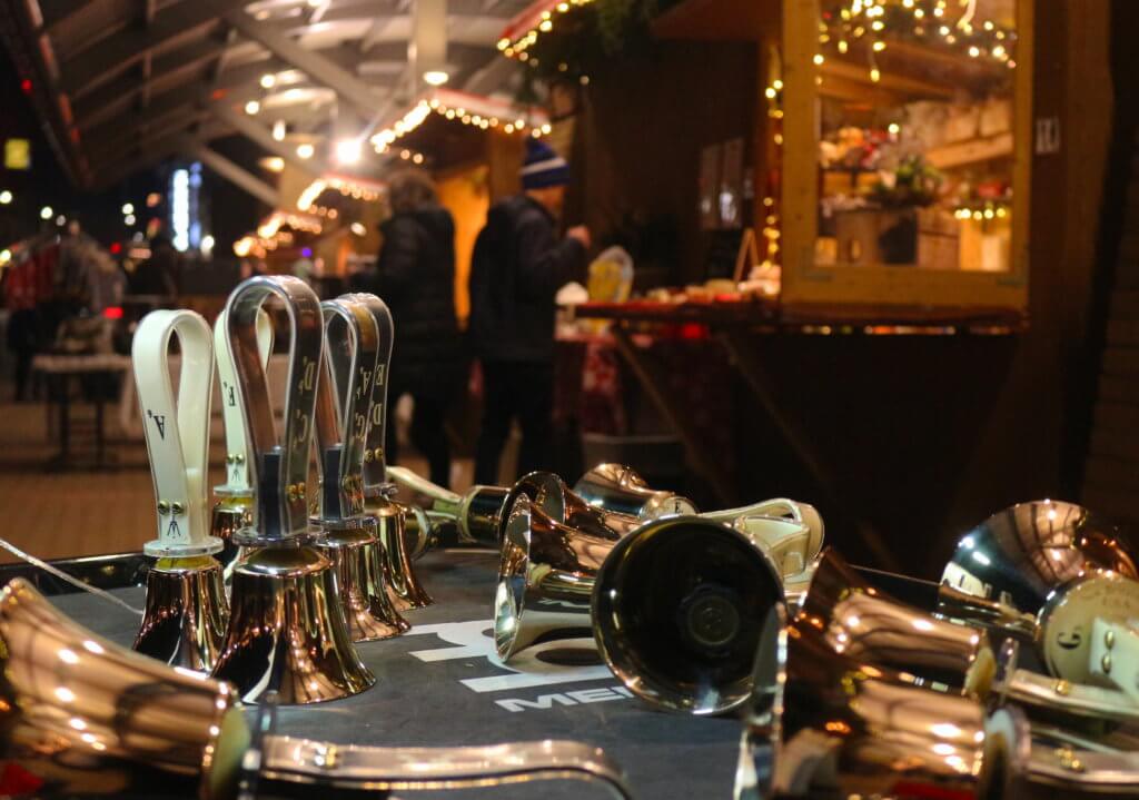 Christmas bells at the Holland Kerstmarkt