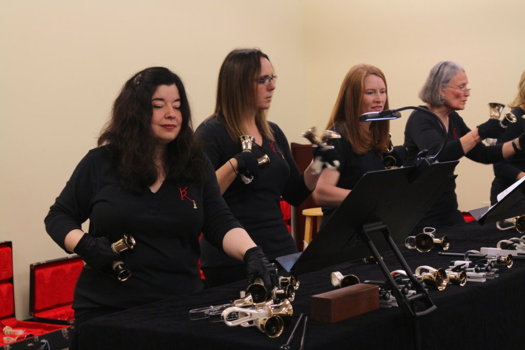playing handbells - a challenge for social distancing