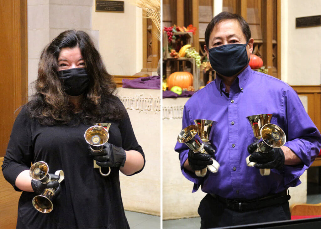handbell duets - Larry and Carla