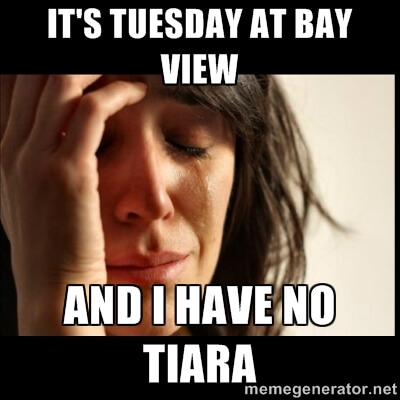 Tiara Tuesday at Bay View