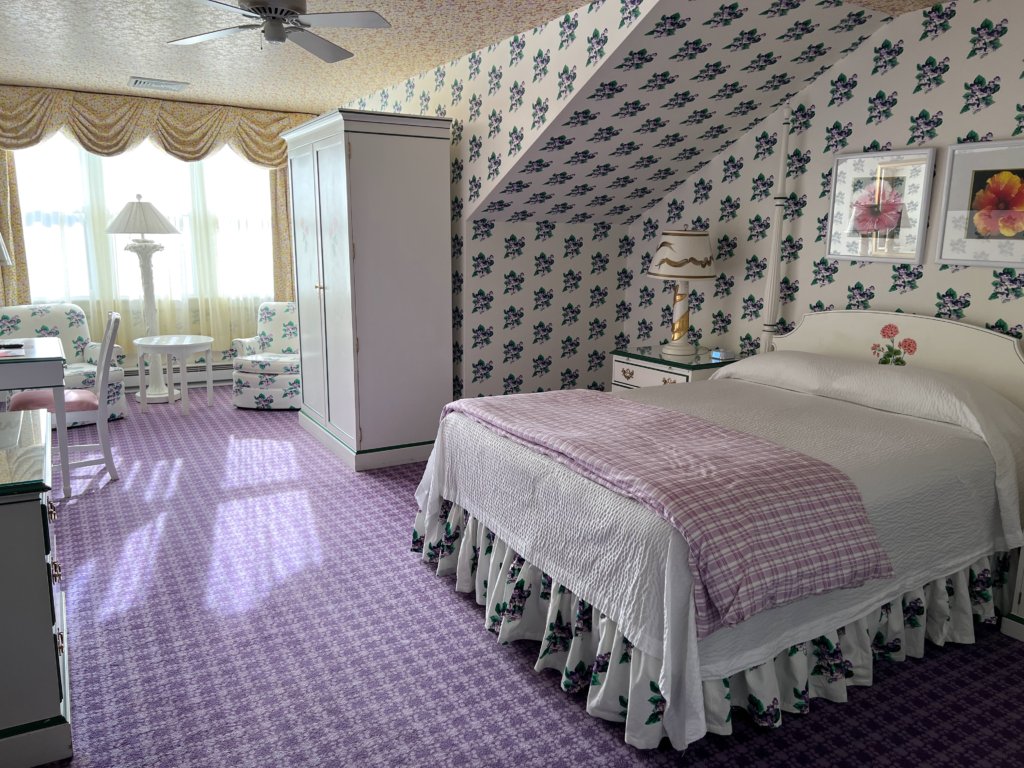 Guest room at Grand Hotel