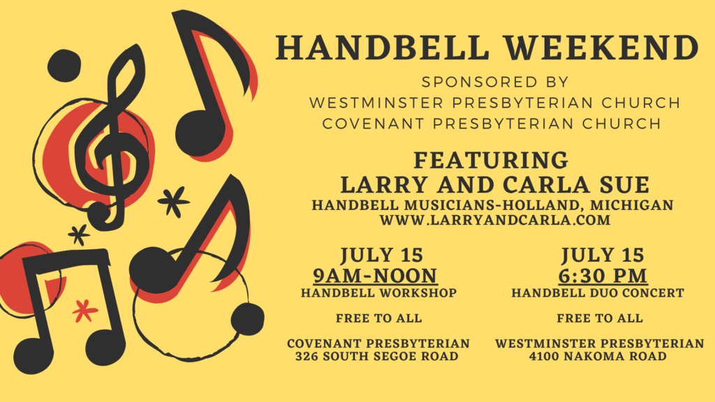 Handbell Weekend, Madison, WI event poster