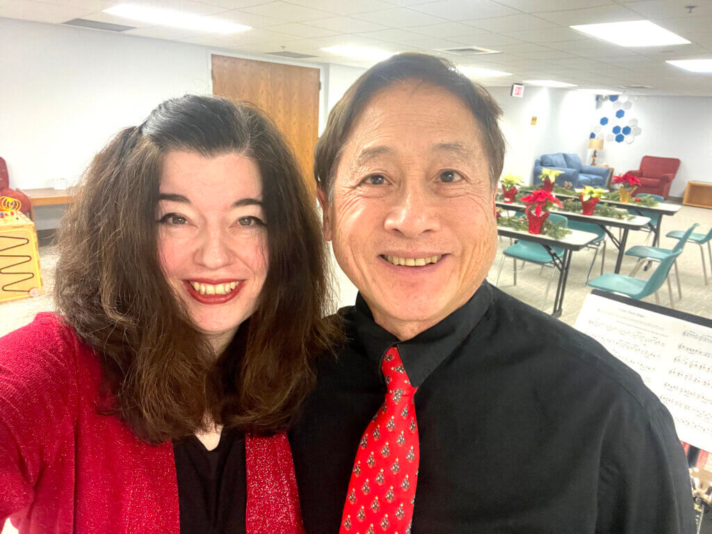 Hudsonville Library - Christmas handbell event