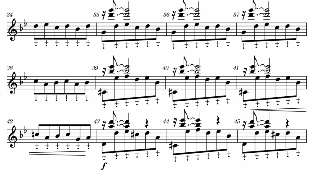 Asturias - for solo handbells, arranged by Larry Sue