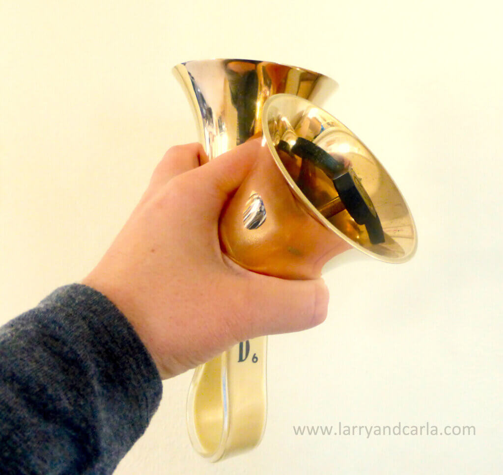 British 4-in-hand thumb damp both bells