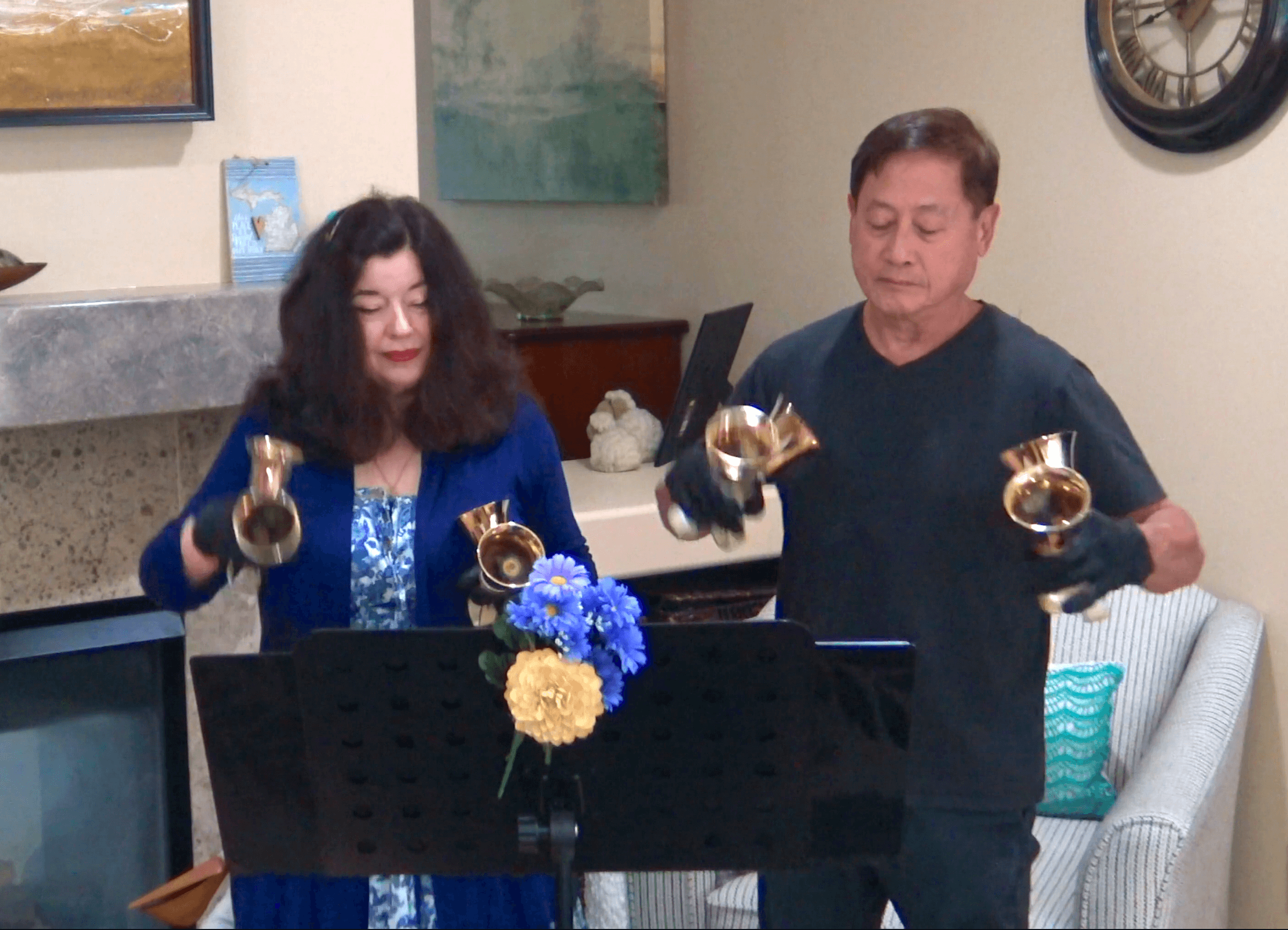 Holy Manna easy 8 bell music