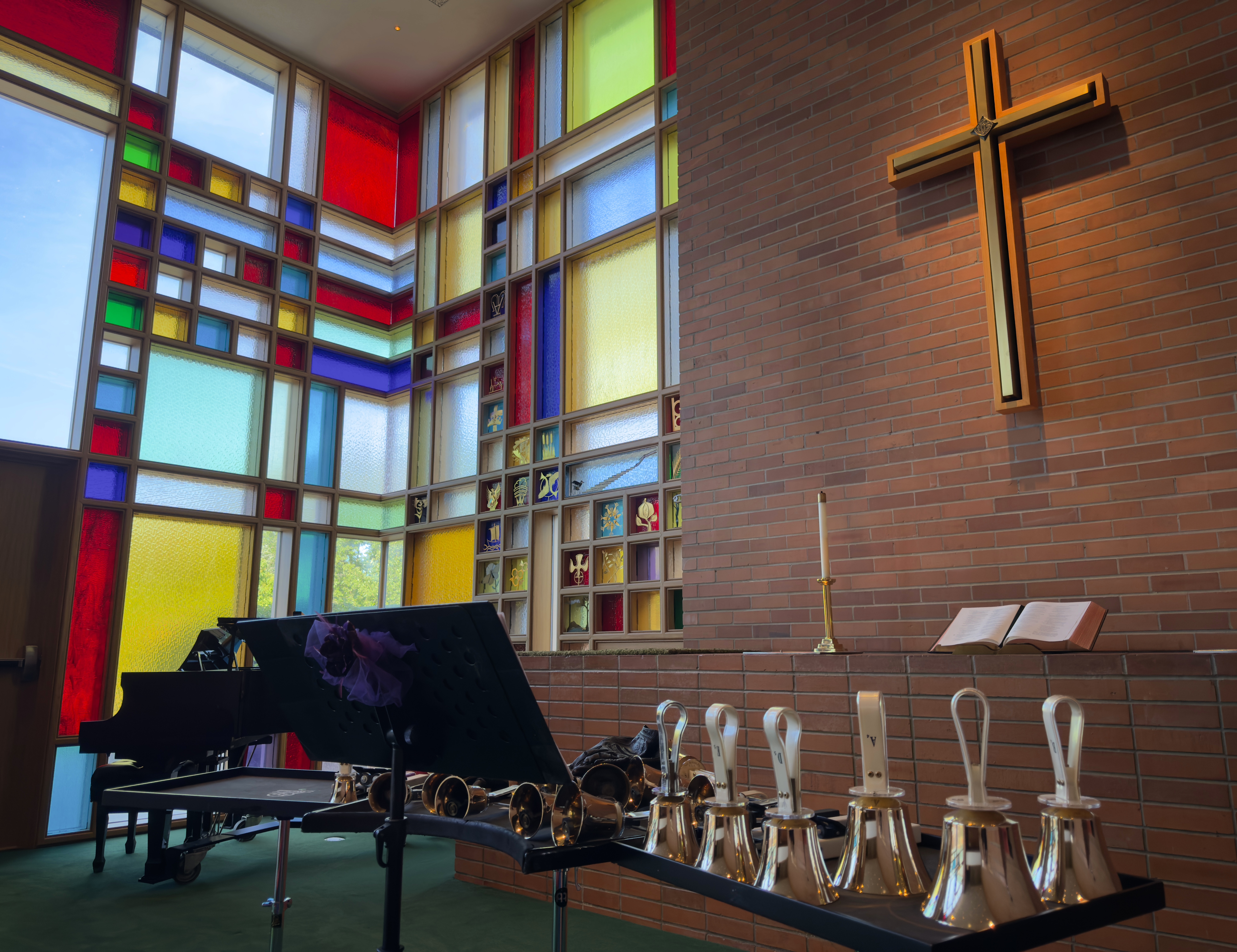 Handbells in the Chapel at Midland First UMC